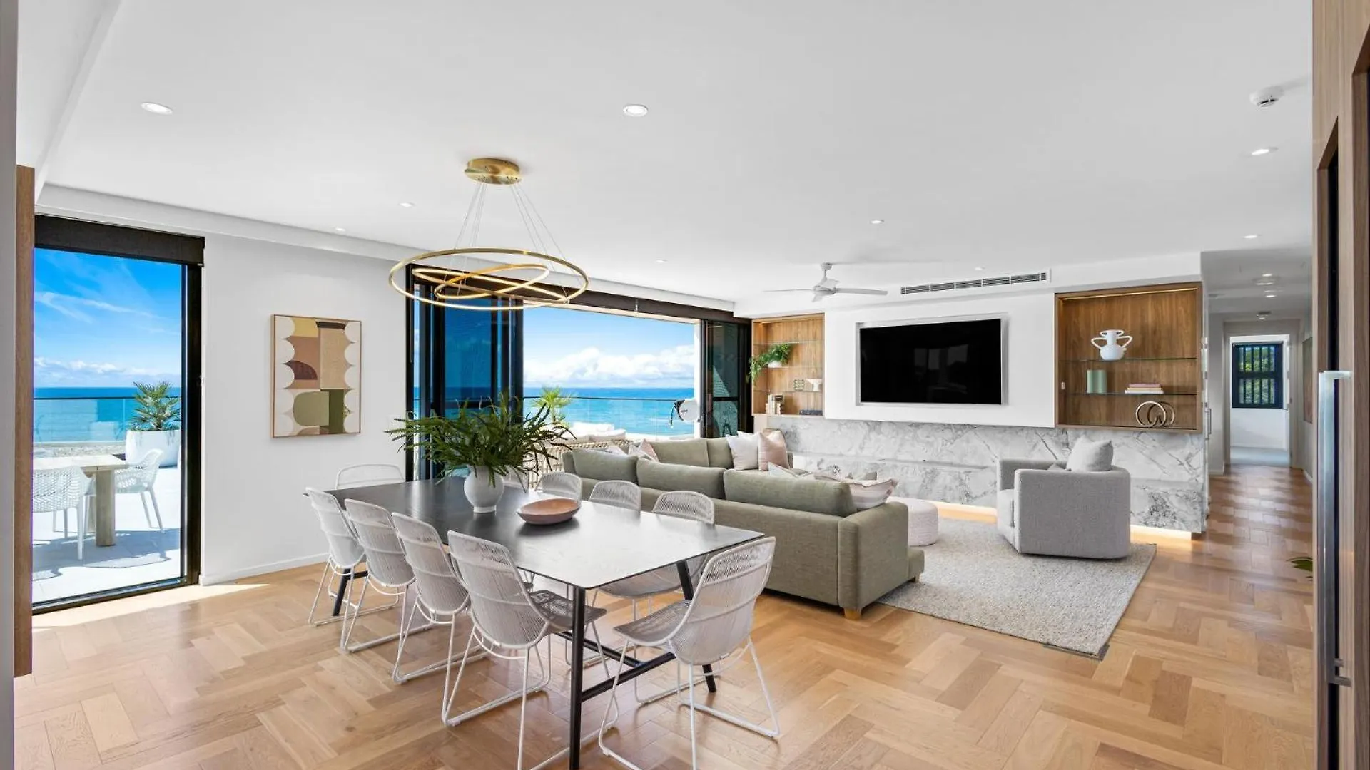 דירות קולום ביץ' Penthouse At First Bay Coolum