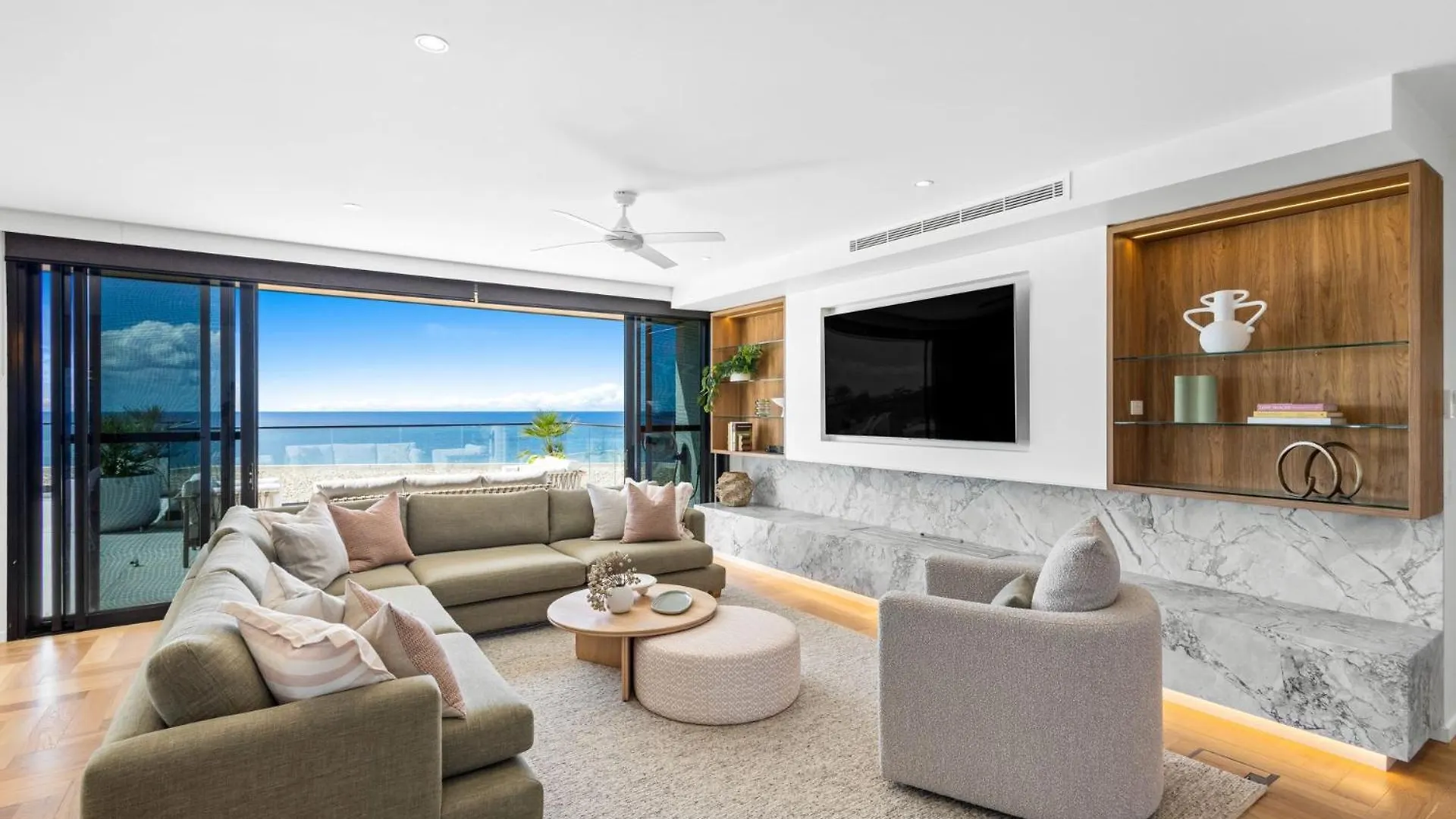 דירות קולום ביץ' Penthouse At First Bay Coolum
